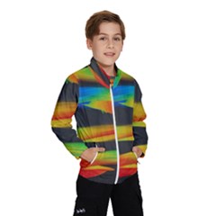 Abstarct Pattern Colorful Background Windbreaker (kids)