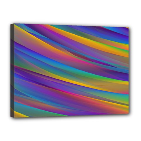 Colorful Background Canvas 16  X 12  (stretched) by Wegoenart