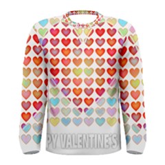 Valentine Valentines Day Card Love Men s Long Sleeve Tee