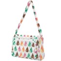 Background Colorful Abstract Front Pocket Crossbody Bag View1