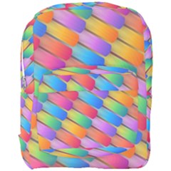 Colorful Background Abstract Full Print Backpack by Wegoenart