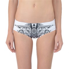 Forest Patrol Tribal Abstract Classic Bikini Bottoms by Wegoenart