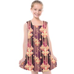 Seamless Pattern Pattern Kids  Cross Back Dress by Wegoenart