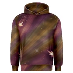 Space Orbs Stars Abstract Sky Men s Overhead Hoodie by Wegoenart