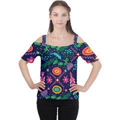 Pattern Nature Design Patterns Cutout Shoulder Tee