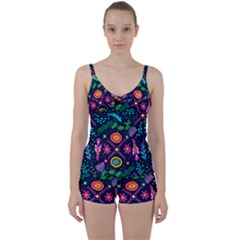 Pattern Nature Design Patterns Tie Front Two Piece Tankini by Wegoenart