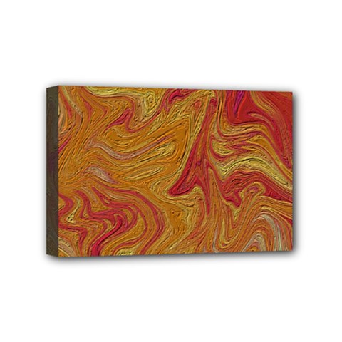 Texture Pattern Abstract Art Mini Canvas 6  x 4  (Stretched)