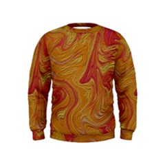 Texture Pattern Abstract Art Kids  Sweatshirt