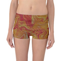 Texture Pattern Abstract Art Boyleg Bikini Bottoms