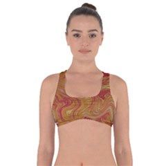 Texture Pattern Abstract Art Got No Strings Sports Bra