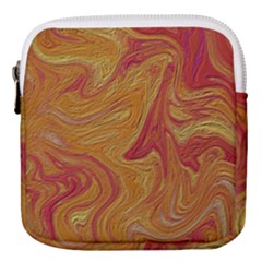 Texture Pattern Abstract Art Mini Square Pouch