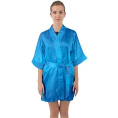 Background Rays Background Image Quarter Sleeve Kimono Robe by Wegoenart