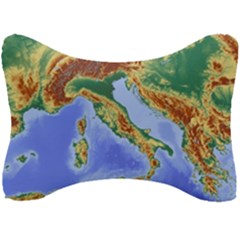 Italy Alpine Alpine Region Map Seat Head Rest Cushion