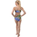 Italy Alpine Alpine Region Map Tied Up Two Piece Swimsuit View2