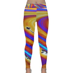 Soap Bubble Color Colorful Classic Yoga Leggings by Wegoenart