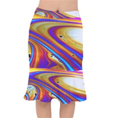 Abstract Architecture Background Mermaid Skirt