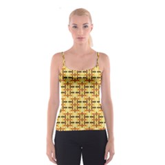 Abstract Background Vintage Spaghetti Strap Top by Wegoenart