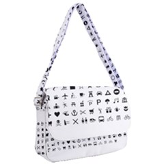 Icons Set Symbols Collection Courier Bag by Wegoenart