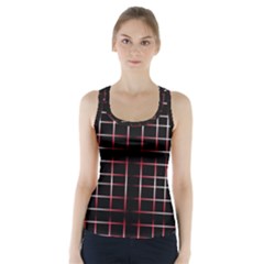 Background Texture Pattern Racer Back Sports Top