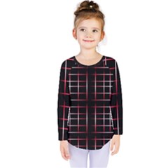 Background Texture Pattern Kids  Long Sleeve Tee