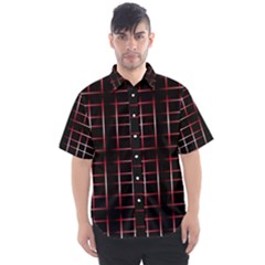 Background Texture Pattern Men s Short Sleeve Shirt