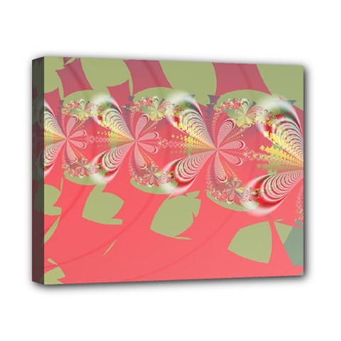 Fractal Gradient Colorful Infinity Canvas 10  X 8  (stretched) by Wegoenart
