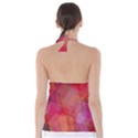 Abstract Background Texture Babydoll Tankini Top View2