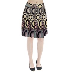 Art Retro Design Vintage Pleated Skirt