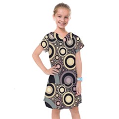 Art Retro Design Vintage Kids  Drop Waist Dress
