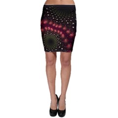 Background Texture Pattern Art Bodycon Skirt