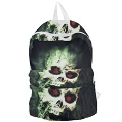 Screaming Skull Human Halloween Foldable Lightweight Backpack by Wegoenart