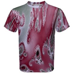 Fractal Gradient Colorful Infinity Men s Cotton Tee