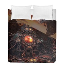 Fractal Mandelbulb 3d Action Duvet Cover Double Side (full/ Double Size) by Wegoenart