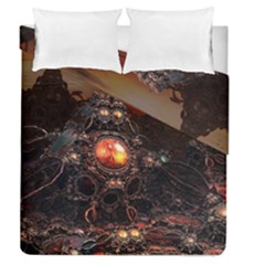 Fractal Mandelbulb 3d Action Duvet Cover Double Side (queen Size) by Wegoenart