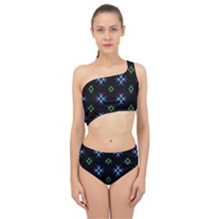 Background Abstract Vector Fractal Spliced Up Two Piece Swimsuit by Wegoenart