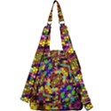 Color Mosaic Background Wall Center Zip Backpack View2