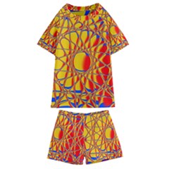 Graphic Design Graphic Design Kids  Swim Tee And Shorts Set by Wegoenart