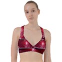 Christmas Candles Sweetheart Sports Bra View1