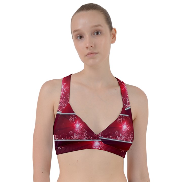 Christmas Candles Sweetheart Sports Bra