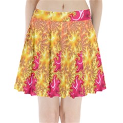 Fractal Math Mathematics Science Pleated Mini Skirt by Wegoenart