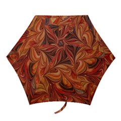 Marbled Paper Mottle Color Movement Mini Folding Umbrellas by Wegoenart