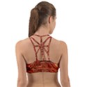 Marbled Paper Mottle Color Movement Back Web Sports Bra View2