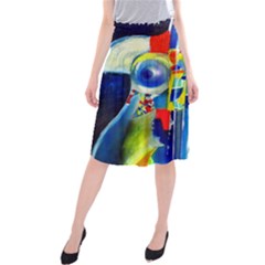 Twilight Bass No  2 Midi Beach Skirt by Azure