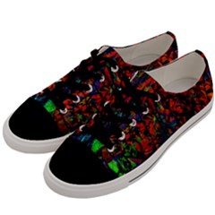 Dance  Of The  Forest 1 Men s Low Top Canvas Sneakers by Azure