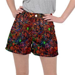 Dance  Of The  Forest 1 Stretch Ripstop Shorts by Azure