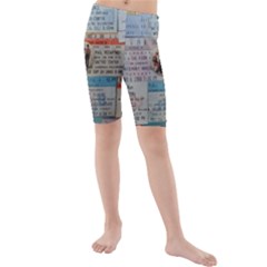 Concert TIcket Memorabilia  Kids  Mid Length Swim Shorts