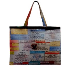 Concert TIcket Memorabilia  Zipper Mini Tote Bag