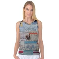 Concert TIcket Memorabilia  Women s Basketball Tank Top