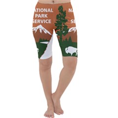 U S  National Park Service Arrowhead Insignia Cropped Leggings  by abbeyz71