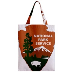 U S  National Park Service Arrowhead Insignia Zipper Classic Tote Bag by abbeyz71